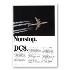 1968 McDonnell Douglas Print Ad | Nonstop