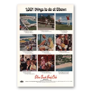1968 Elbow Beach Surf Club Print Ad | 1001 Things To Do
