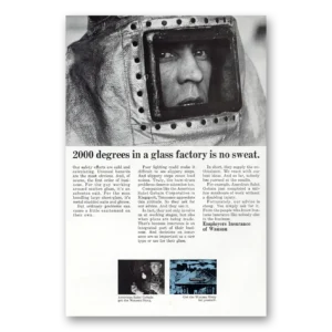 1968 Employers Insurance of Wausau Print Ad | Glass Factory