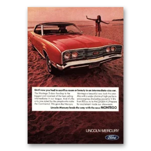 1968 Mercury Montego Print Ad | Room Or Beauty