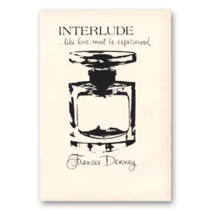 1968 Frances Denney Print Ad | Interlude