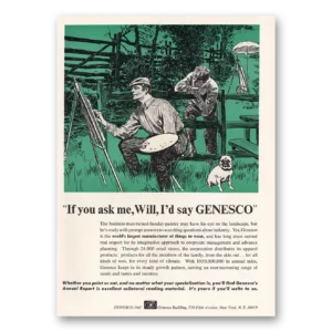 1968 Genesco Print Ad | You Ask Me