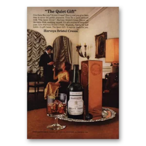 1968 Harveys Bristol Cream Print Ad | The Quiet Gift