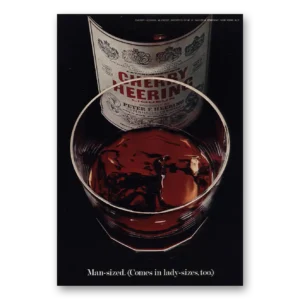 1968 Cherry Heering Print Ad | Man Sized