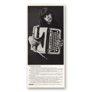 1968 Hermes Print Ad | What Instrument Do You Play