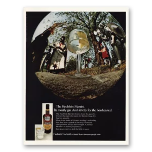 1968 Heublein Print Ad | Lion Hearted