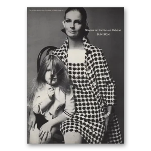 1968 Jamison Print Ad | Woman In Natural Habitat