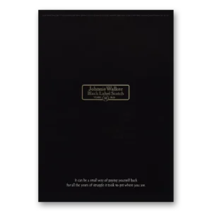 1968 Johnnie Walker Print Ad | Small Way