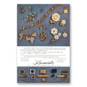1968 Krementz Jewelry Print Ad | Imaginative Design