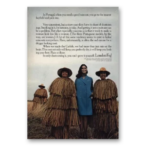 1968 London Fog Print Ad | Portugal