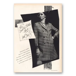 1968 Lord & Taylor Print Ad | Country Clothes
