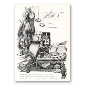 1968 Lord & Taylor Print Ad | Scandinavia