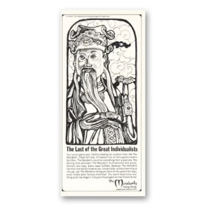 1968 Mandarin Hong Kong Hotel Print Ad | Last Of Great Individualists