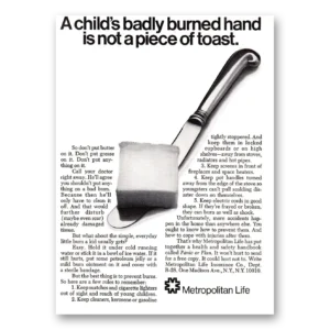 1968 Metropolitan Life Insurance Print Ad | Piece Toast