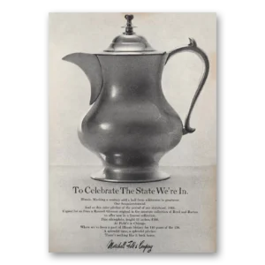 1968 Marshall Field Print Ad | Celebrate State