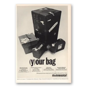 1968 Minnesota Print Ad | Your Bag