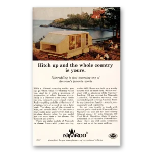 1968 Nimrod Camper Print Ad | Hitch Up