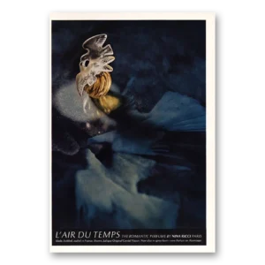 1968 Nina Ricci Print Ad | L Air Du Temps Romantic Perfume