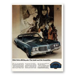 1968 Oldsmobile Delta 88 Print Ad | Bold Beautiful
