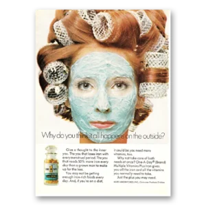 1968 One A Day Vitamins Print Ad | Happens Outside