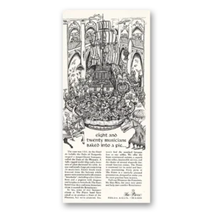 1968 Pierre Hotel Print Ad | Musicians