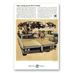 1968 Pontiac GTO Print Ad | Vintage Year