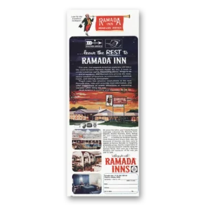 1968 Ramada Inn Print Ad | Leave Rest