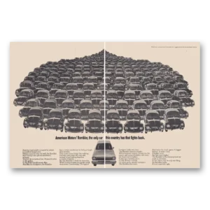 1968 Rambler Print Ad | Only Car