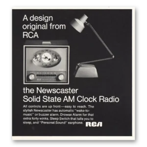 1968 RCA Print Ad | Radio