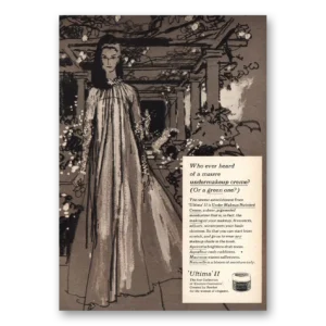 1968 Ultima II Print Ad | Mauve Undermakeup Creme
