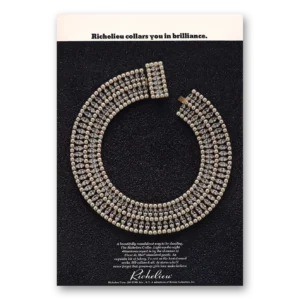 1968 Richelieu Pearls Print Ad | Brilliance