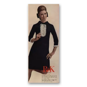 1968 R&K Originals Print Ad | For Girl Who Knows