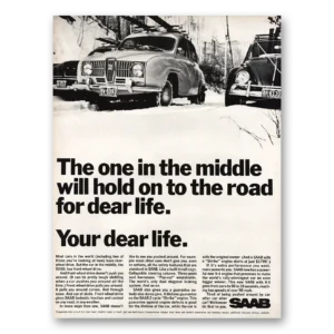 1968 Saab Print Ad | Dear Life
