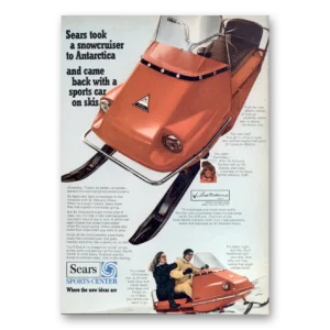 1968 Sears Snowcruiser Print Ad | Antarctica