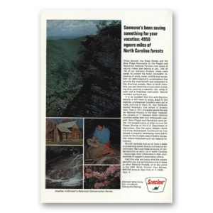 1968 Sinclair Print Ad | North Carolina