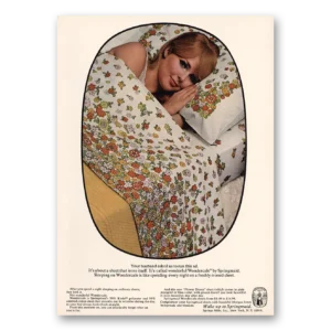 1968 Springmaid Sheets Print Ad | Your Husband