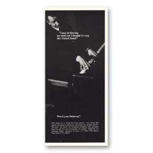 1968 Steinway Piano Print Ad | Blowing My Mind Ahmad Jamal