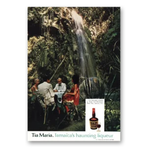 1968 Tia Maria Print Ad | Haunting Liqueur