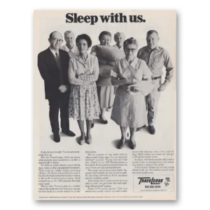 1968 Travelodge Print Ad | Sleep With Us