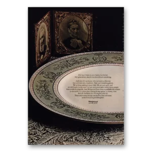 1968 Wedgwood Print Ad | If It Hasn’t Been In Your Family