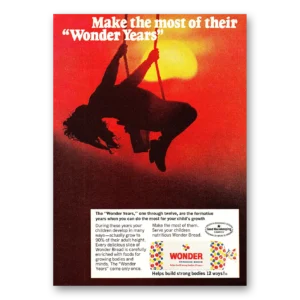 1968 Wonder Bread Print Ad | Wonder Years