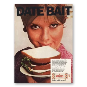 1968 Wonder Bread Print Ad | Date Bait