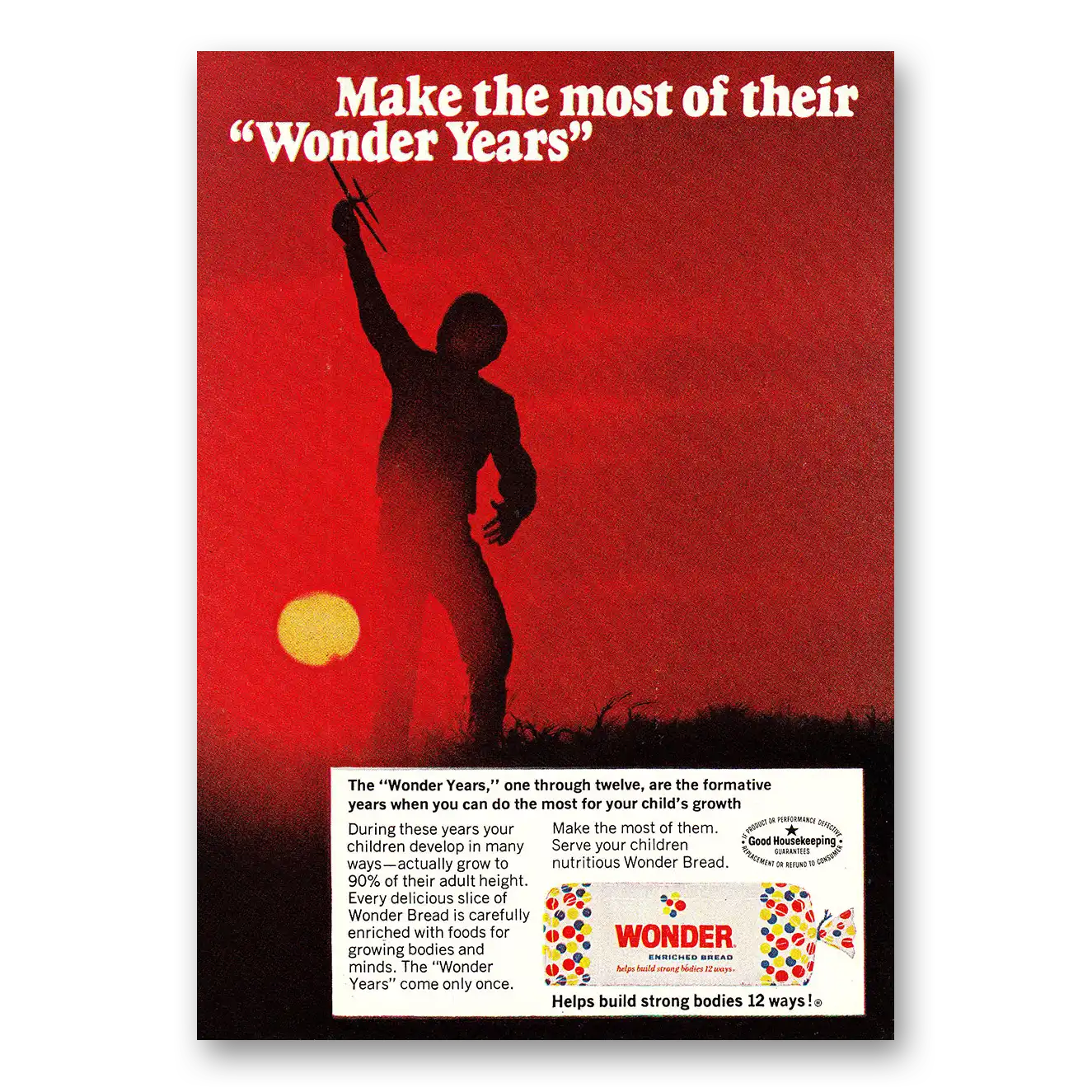 1968 Wonder Bread Print Ad | Wonder Years