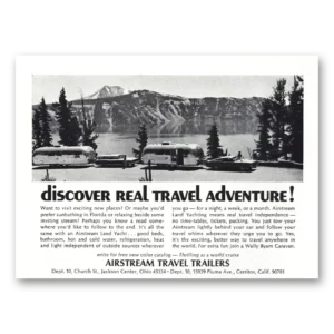 1969 Airstream Trailers Print Ad | Real Adventure