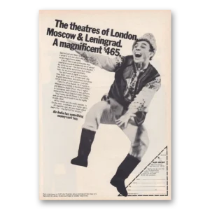 1969 Air India Print Ad | Theatres London