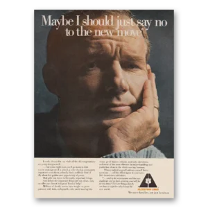 1969 Allied Van Lines Print Ad | Just Say No