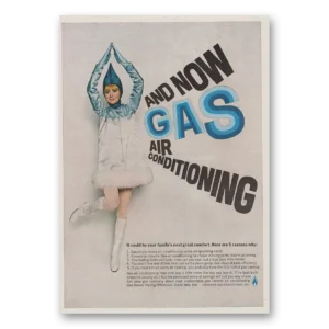 1969 American Gas Print Ad | Air Conditioning