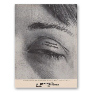 1969 Bekins Print Ad | Wild Adventure