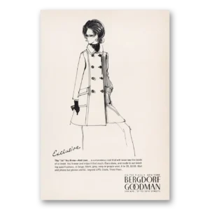 1969 Bergdorf Goodman Print Ad | Jo You Know