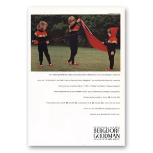 1969 Bergdorf Goodman Print Ad | Kite Flyers